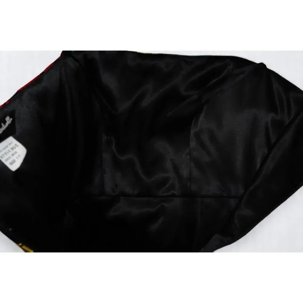 Vintage Mr. Blackwell 100% Silk Strapless Peplum Wiggle Dress – Multicolor Flora - Picture 10 of 10